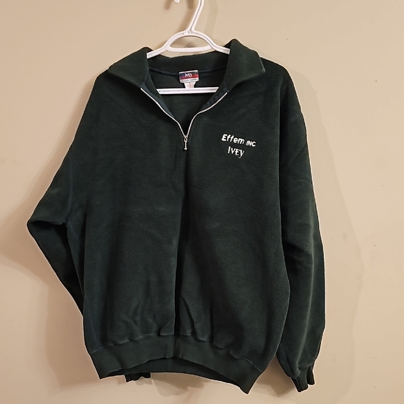 Effem Inc Ivey Green Fleece Pullover - Picture 1 of 5